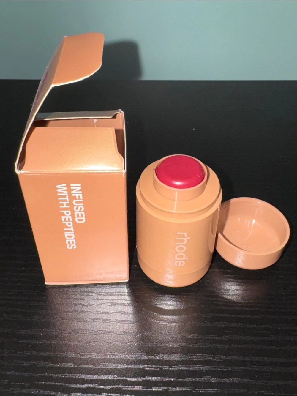 RHODE Pocket Blush Stick - Date Cake Pink-Red
